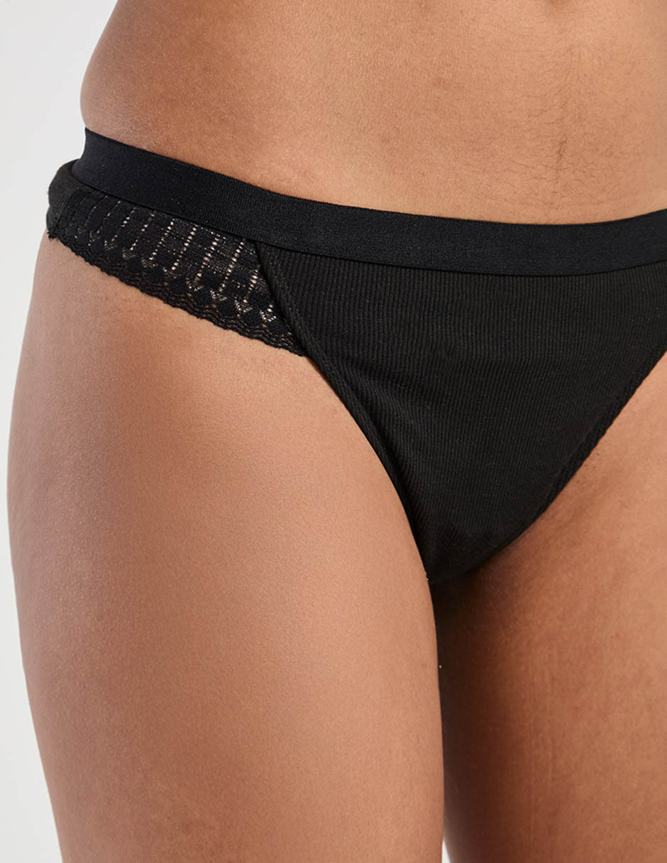 Tanga de algodón para mujer 2