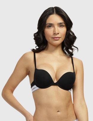 Brassiere balconette copa push up para mujer Brassiere balconette copa push up para mujer