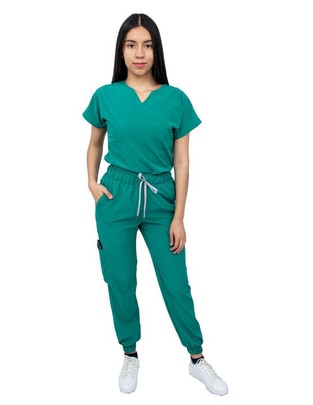 Pijama quirúrgica estilo relajado para mujer Pijama quirúrgica estilo relajado para mujer