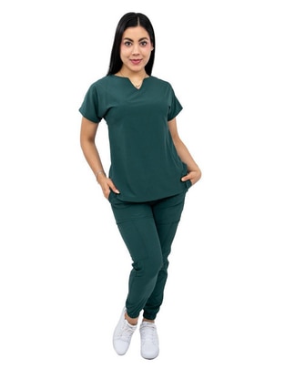 Pijama quirúrgica estilo relajado para mujer Pijama quirúrgica estilo relajado para mujer