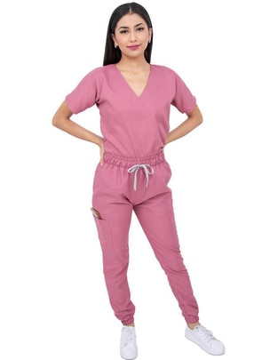 Pijama quirúrgica estilo relajado para mujer Pijama quirúrgica estilo relajado para mujer