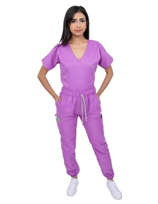 Pijama quirúrgica estilo relajado para mujer Pijama quirúrgica estilo relajado para mujer