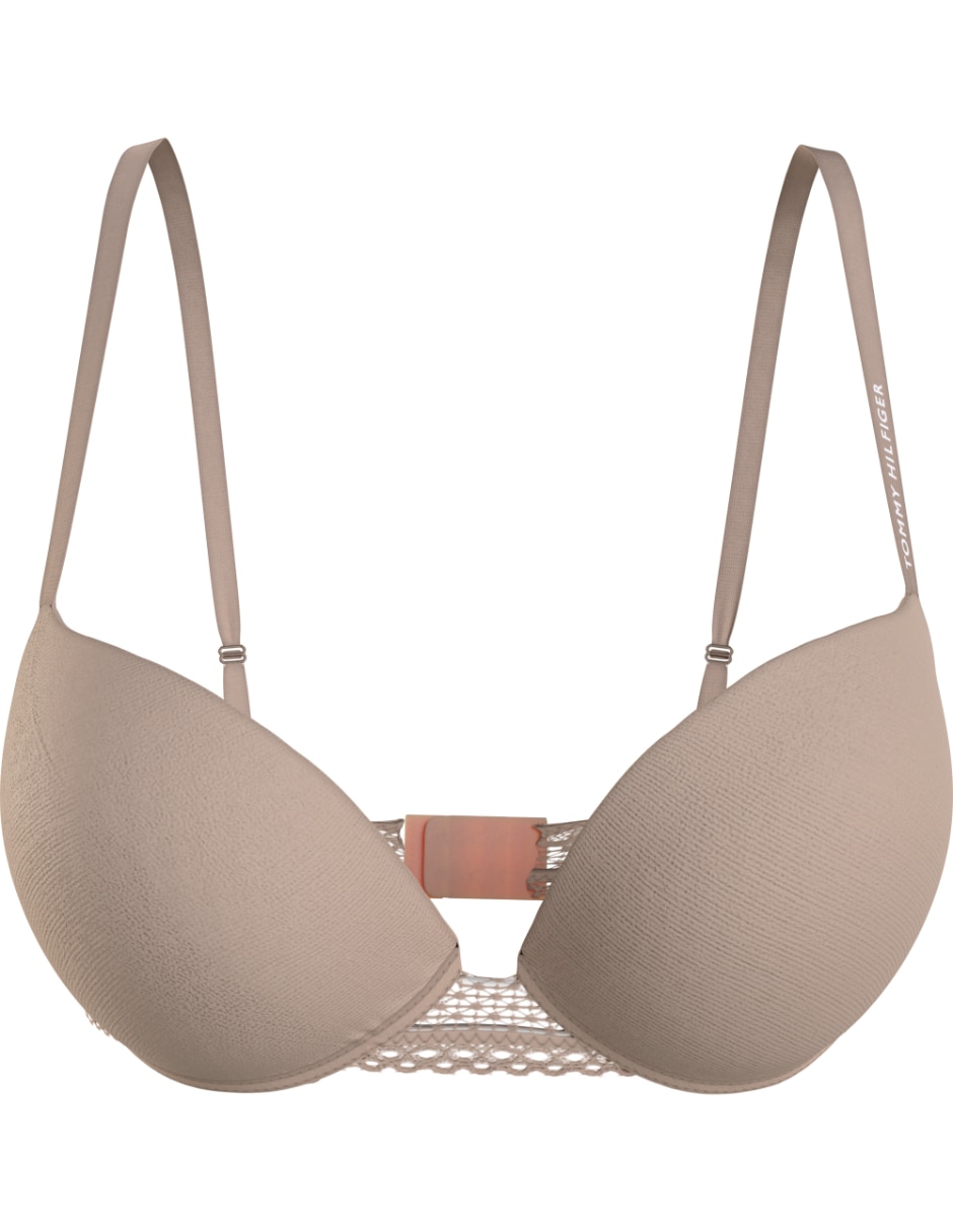 Brassiere balconette hilfiger copa push up para mujer