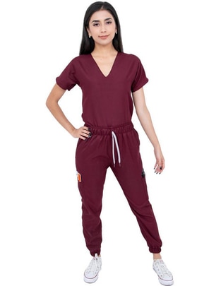 Pijama quirúrgica estilo relajado para mujer Pijama quirúrgica estilo relajado para mujer