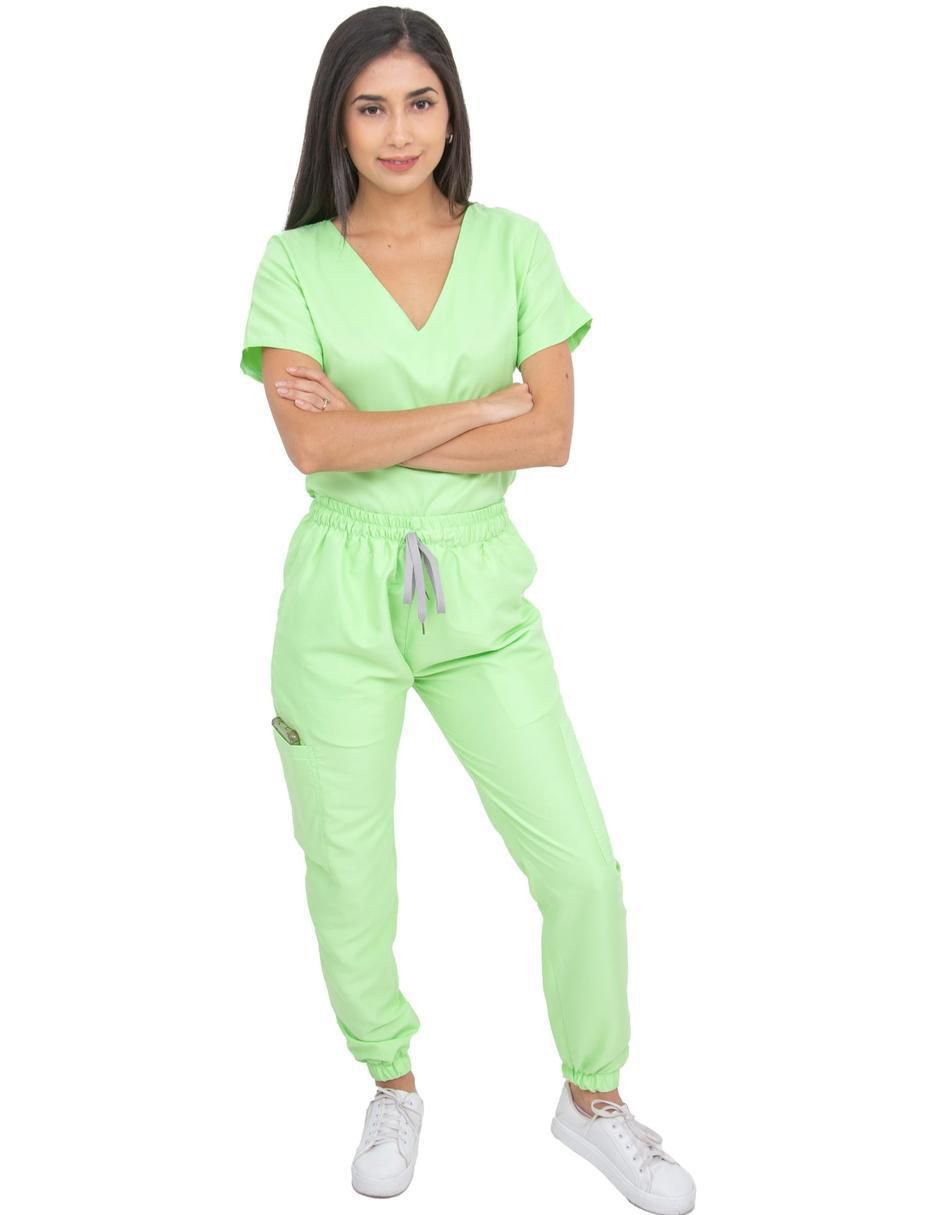 Pijama quirúrgica estilo relajado para mujer Pijama quirúrgica estilo relajado para mujer