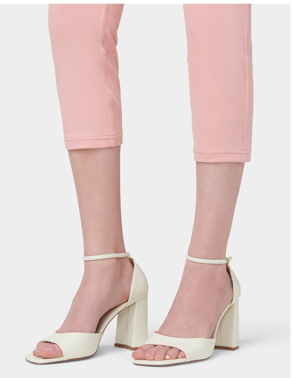 Legging a la cintura con botón para mujer 6