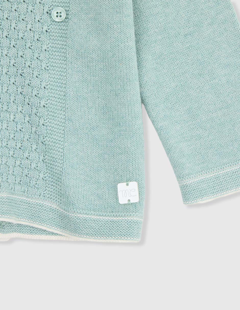 Conjunto Mon Caramel de algodón para bebé unisex 2 piezas