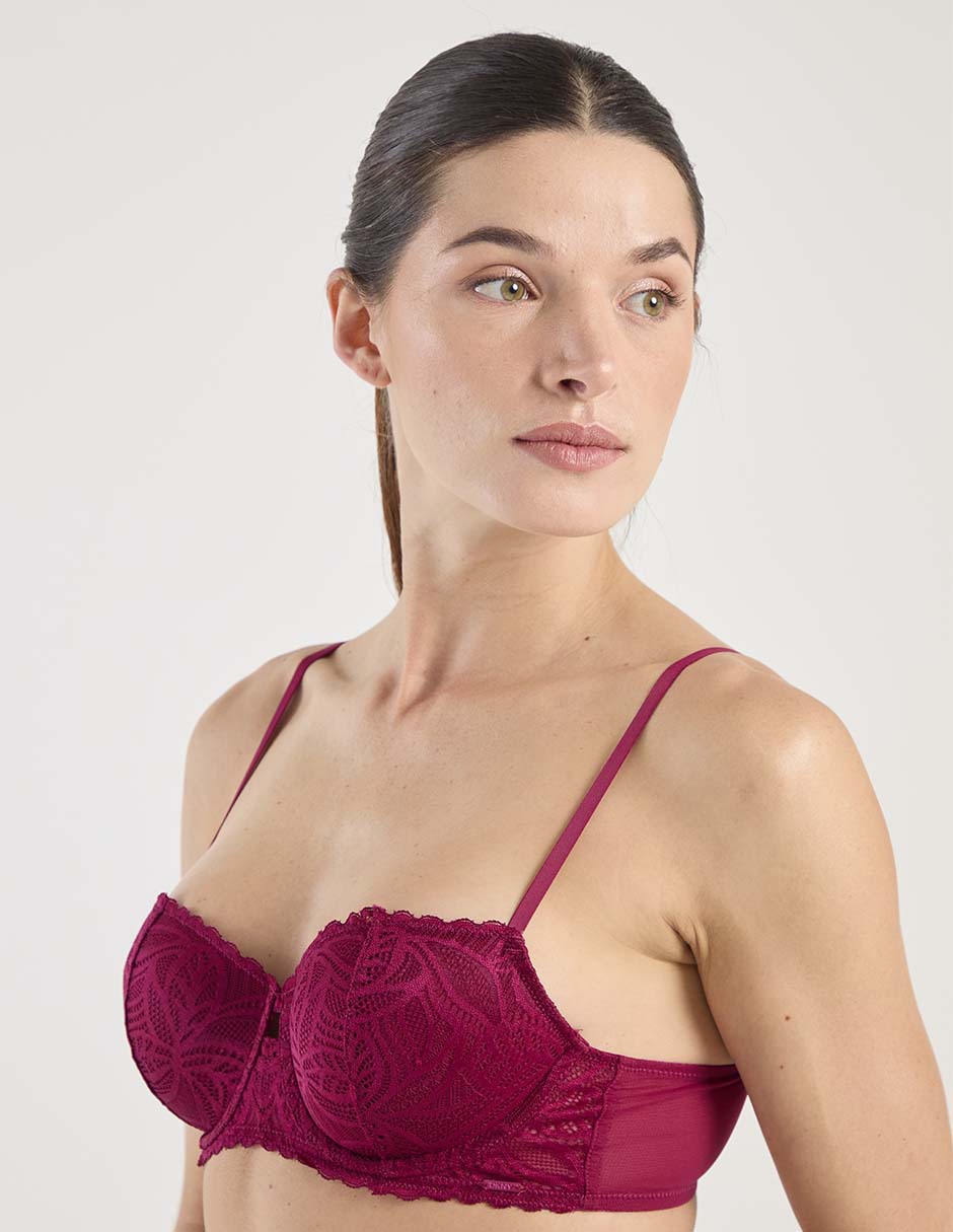 Brassiere demi con copa para mujer 5