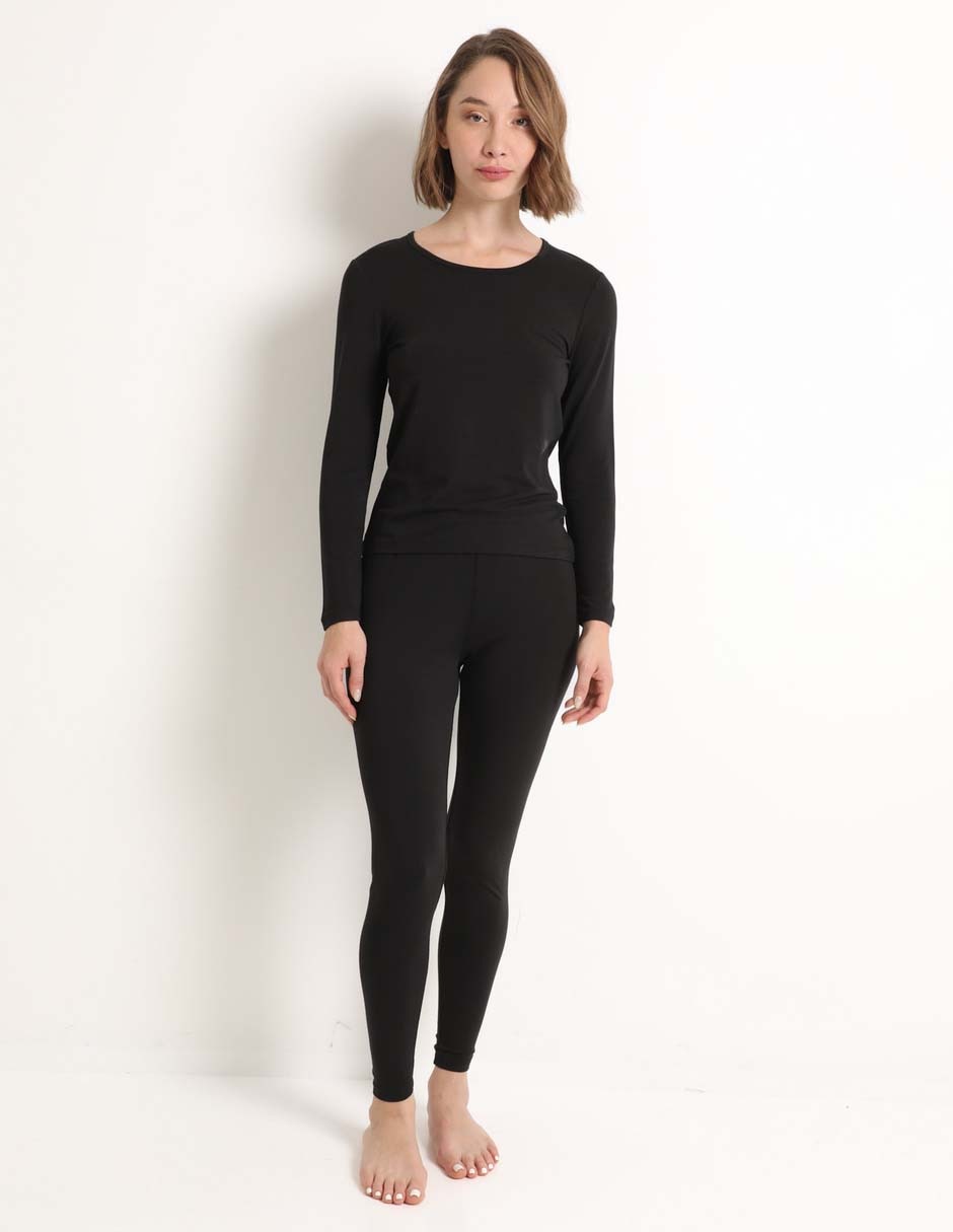 Legging a la cintura con elástico para mujer