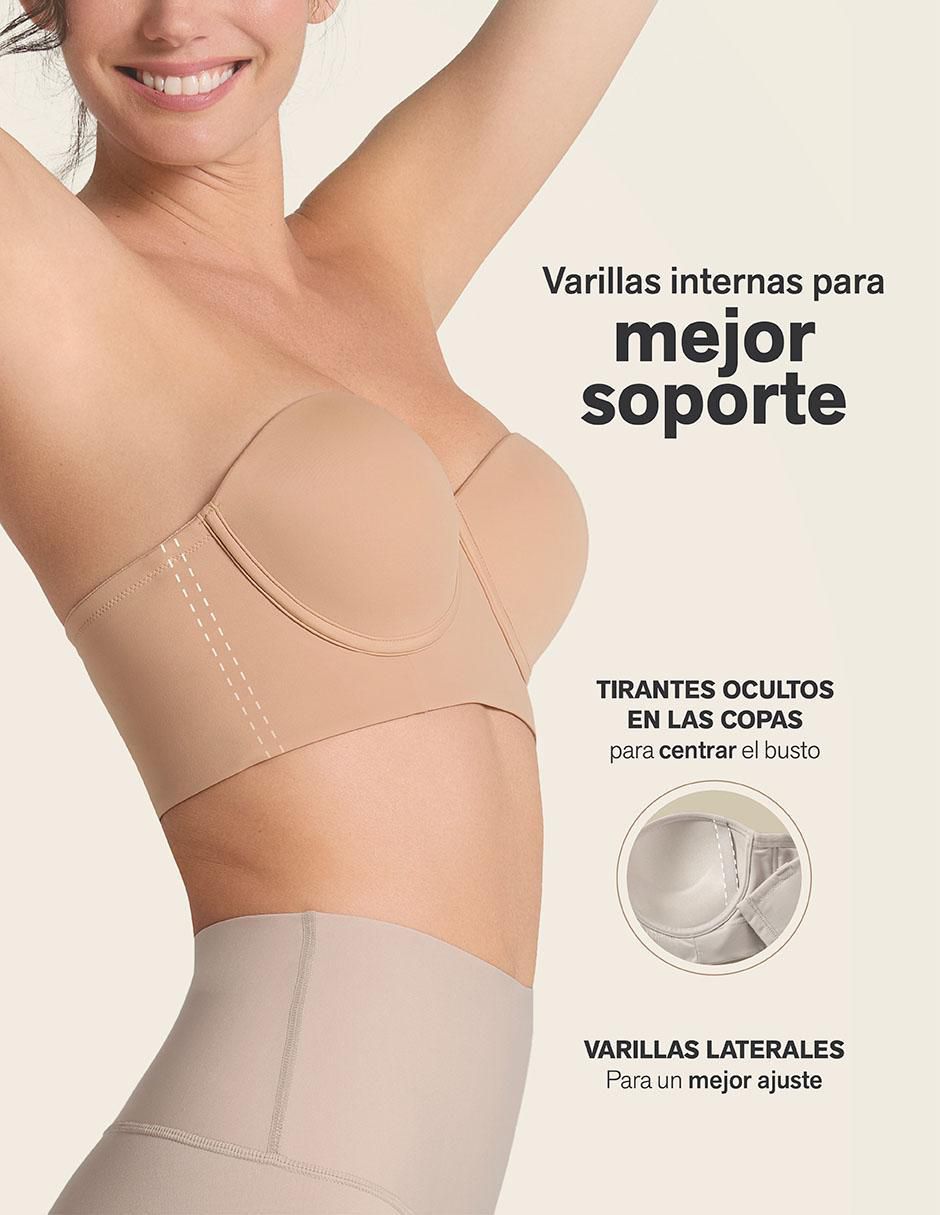 Brassiere copa push up para mujer 2