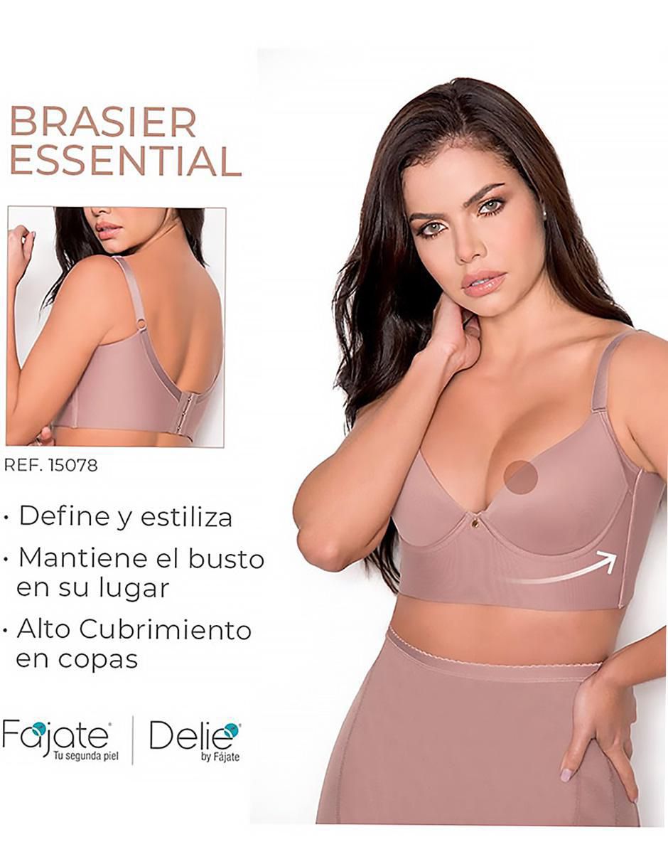 Faja tipo brassiere con compresión media para mujer 6
