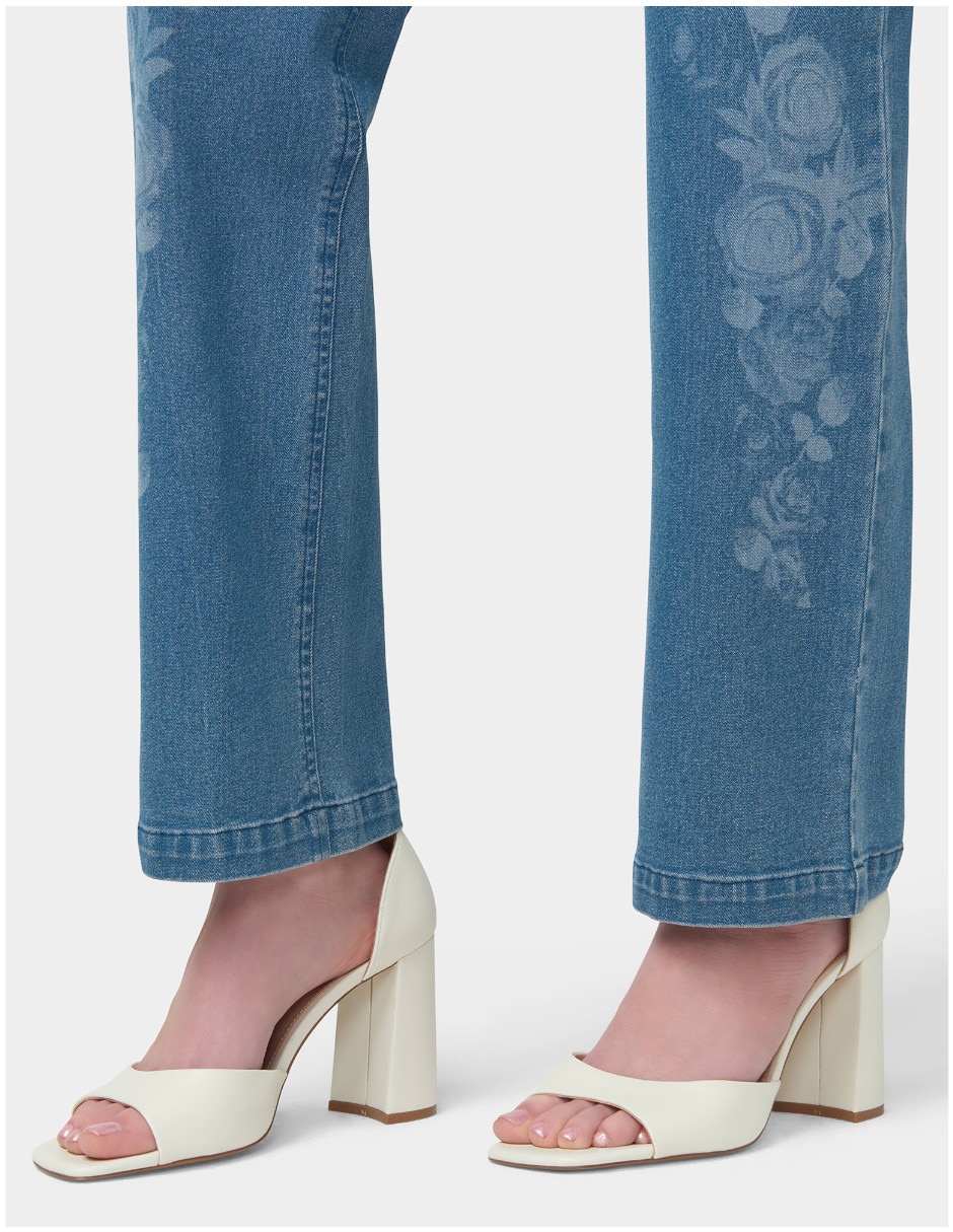 Legging a la cintura con botón para mujer 6