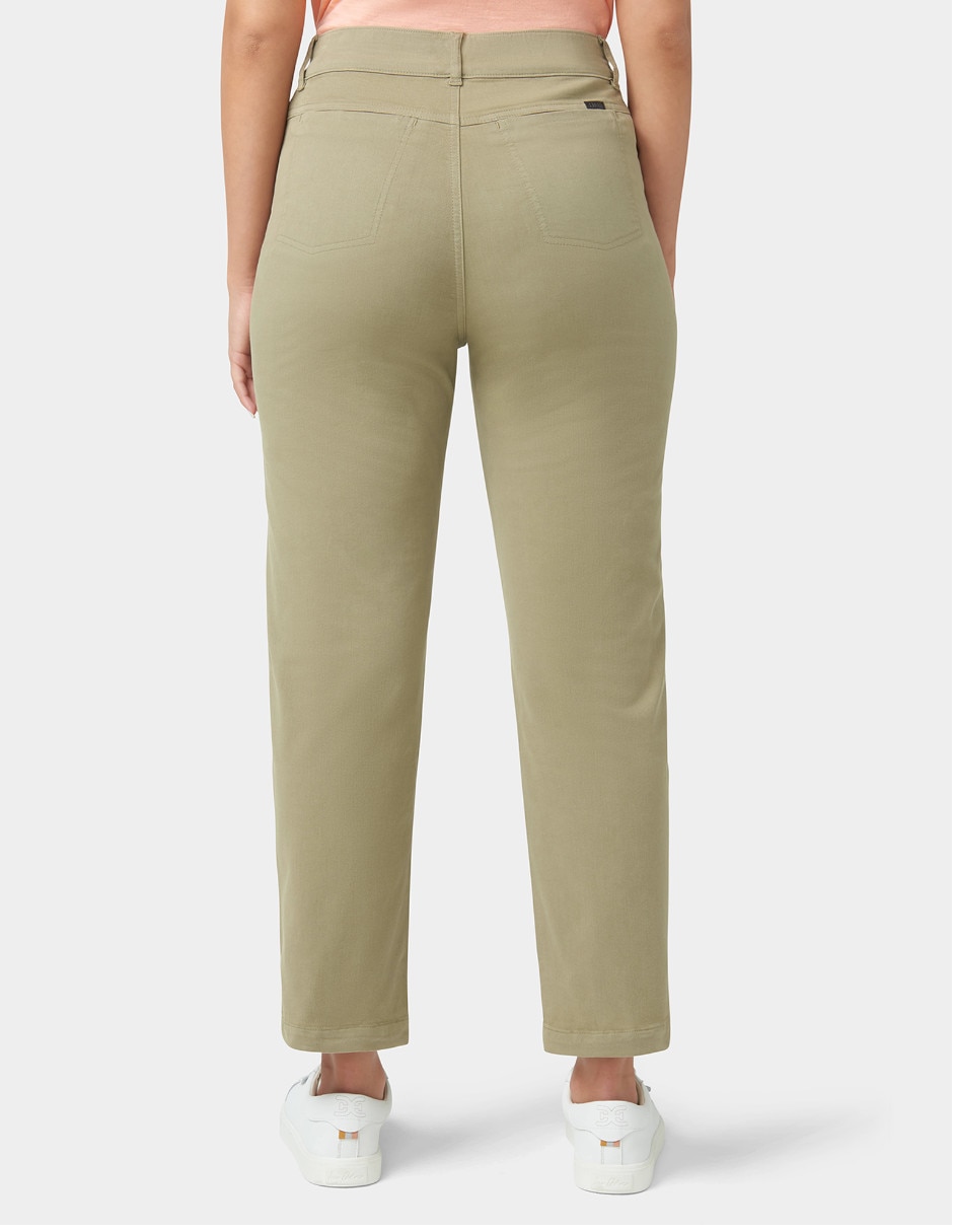 Legging a la cintura con botón para mujer