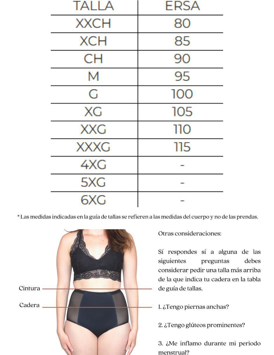 Panty menstrual flujo súper abundante 2