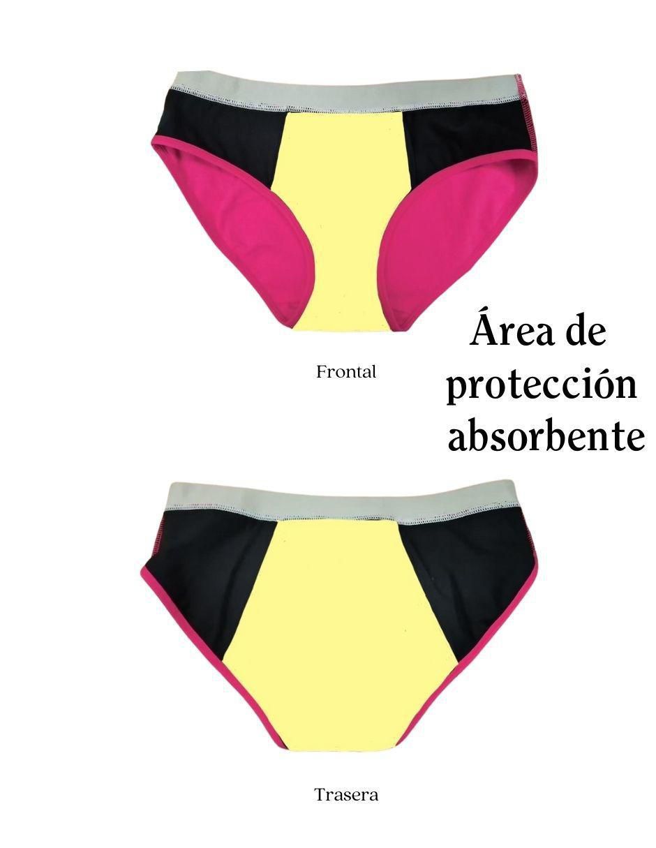 Set panty menstrual flujo abundante