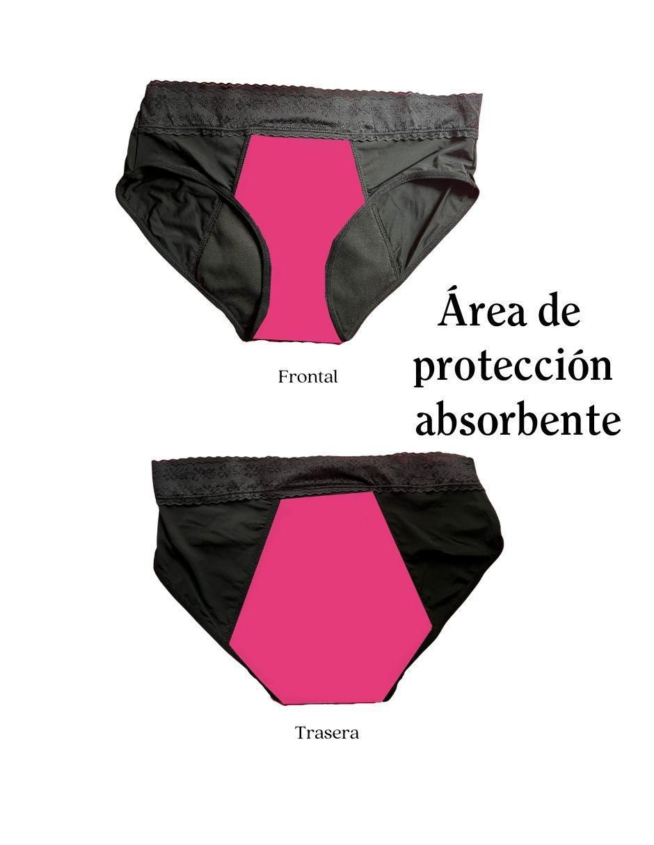 Set panty menstrual flujo abundante