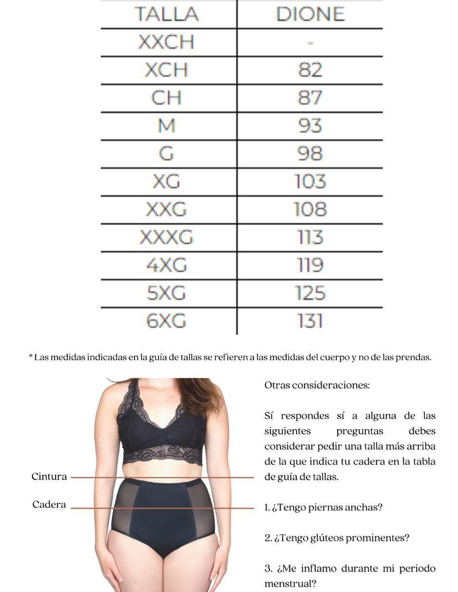 Set panty menstrual flujo abundante