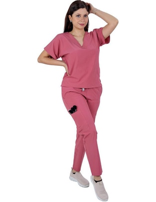 Pijama quirúrgica estilo relajado para mujer Pijama quirúrgica estilo relajado para mujer