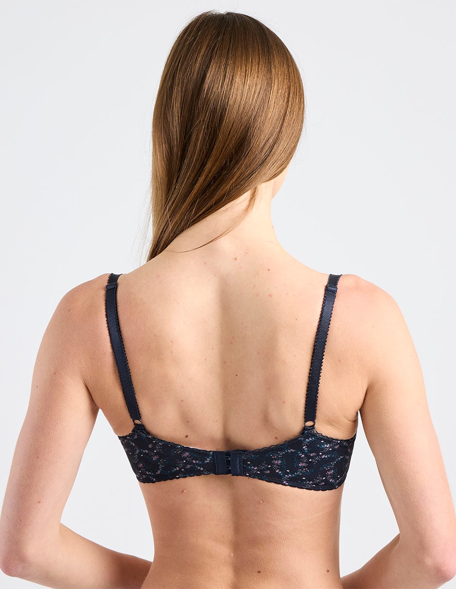 Brassiere media copa para mujer
