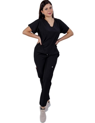 Pijama quirúrgica estilo relajado para mujer Pijama quirúrgica estilo relajado para mujer