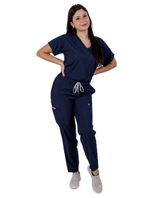 Pijama quirúrgica estilo relajado para mujer Pijama quirúrgica estilo relajado para mujer