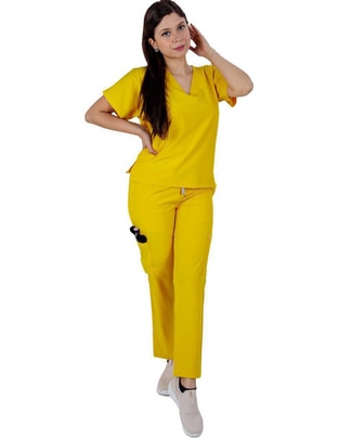 Pijama quirúrgica estilo relajado para mujer Pijama quirúrgica estilo relajado para mujer