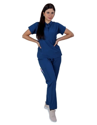 Pijama quirúrgica estilo relajado para mujer Pijama quirúrgica estilo relajado para mujer