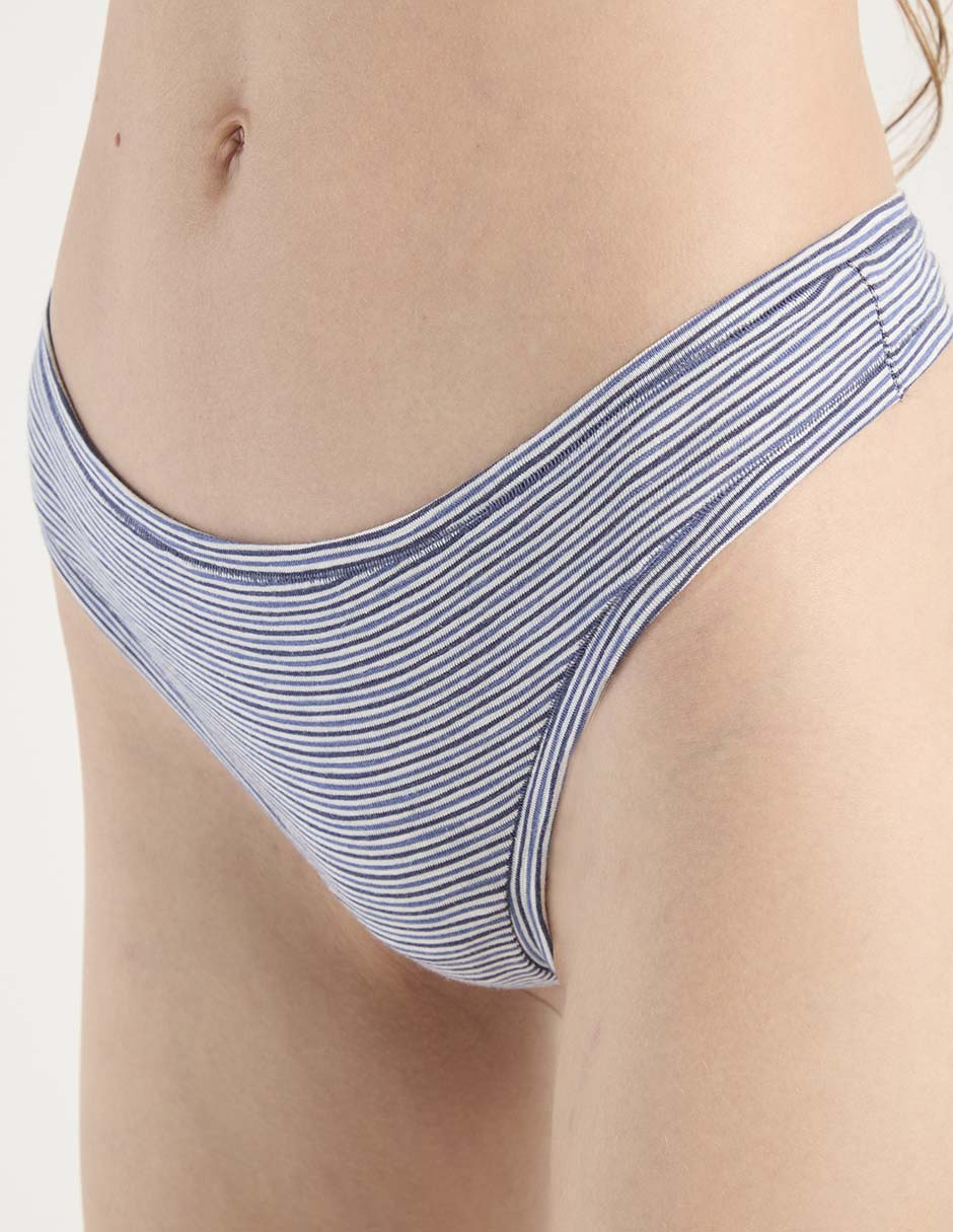 Tanga de algodón para mujer 4