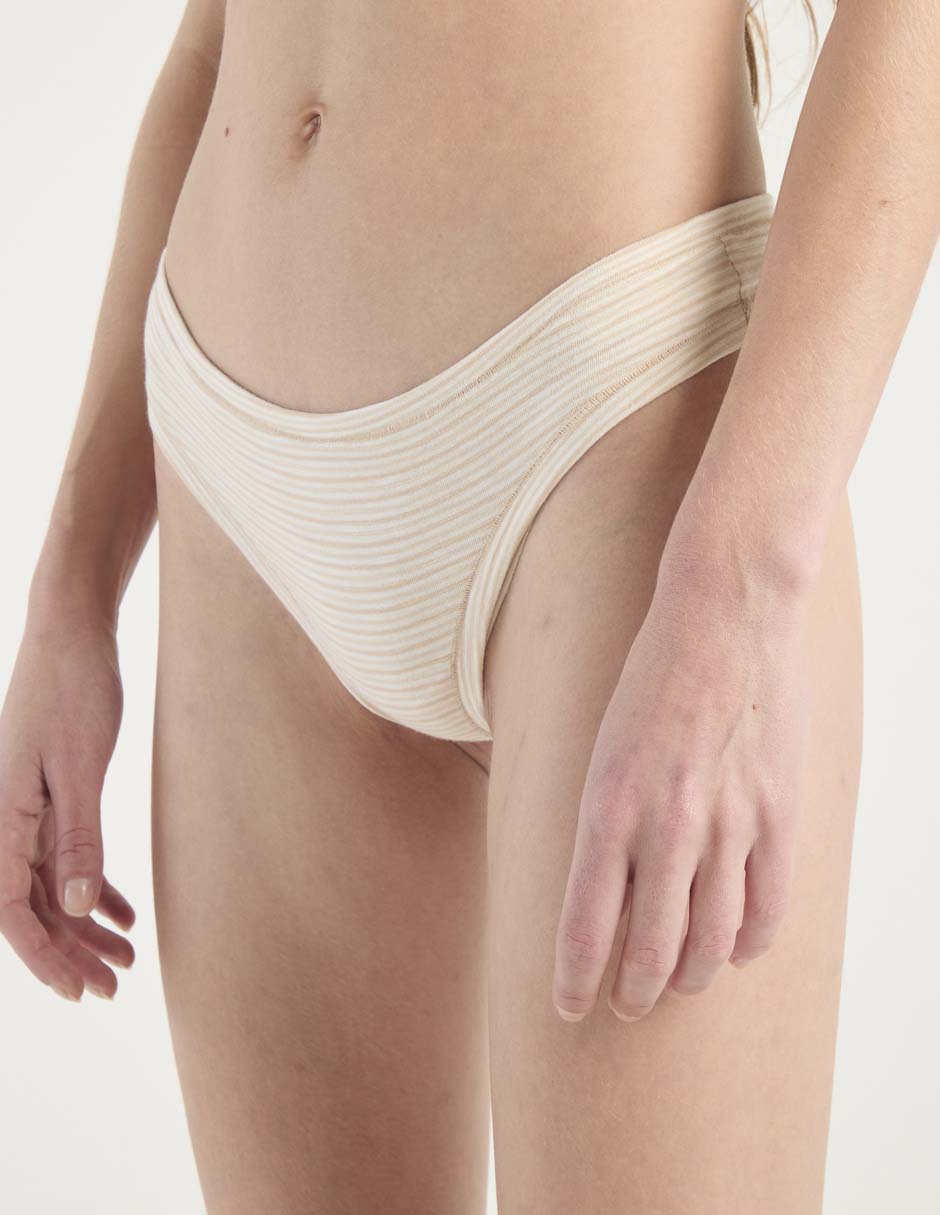 Tanga de algodón para mujer 4
