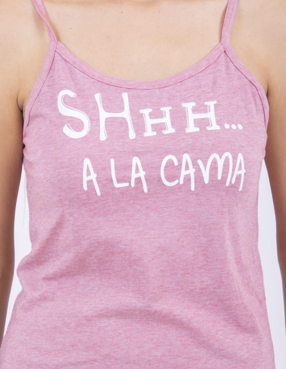 Camisón estampado de algodón 3