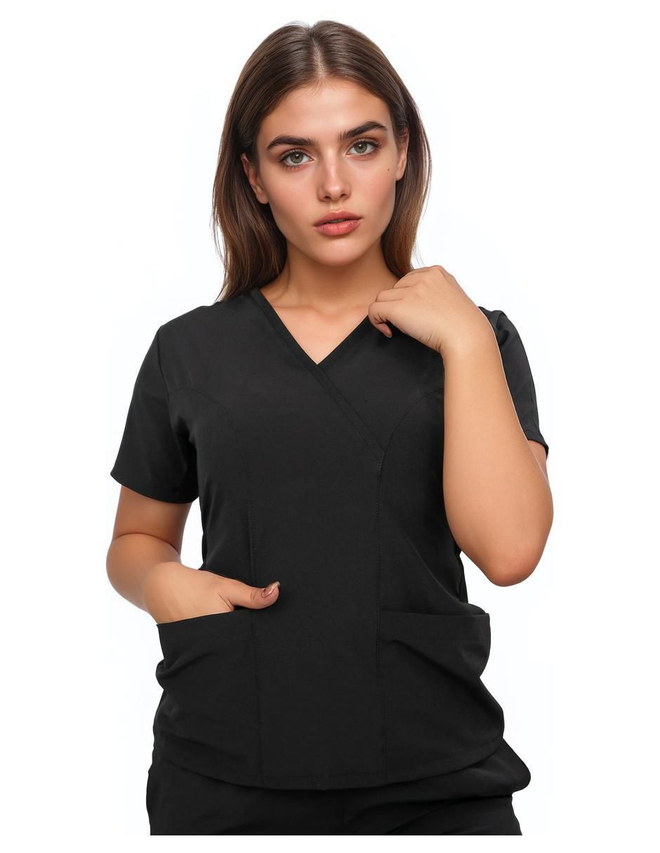 Pijama quirúrgica estilo relajado para mujer 2