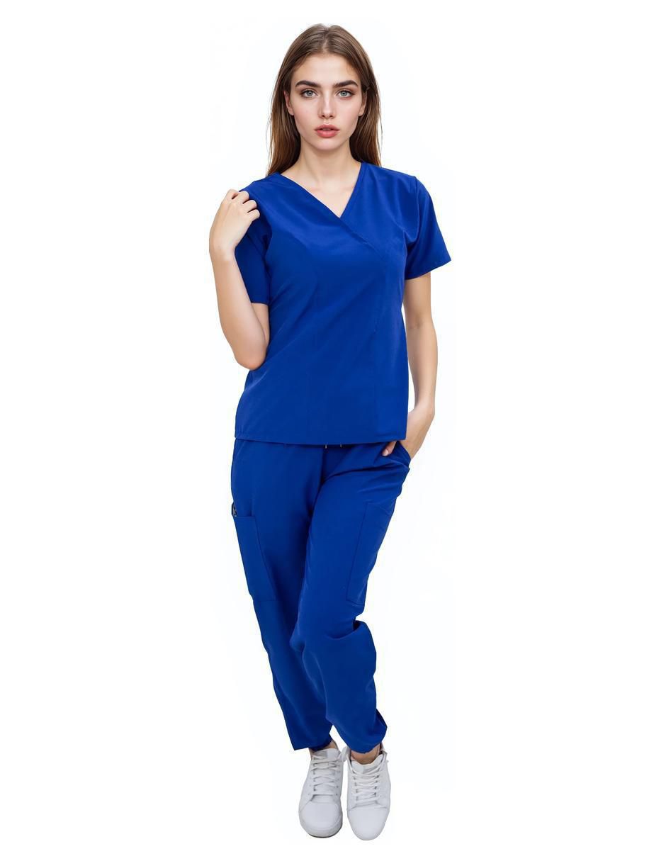 Pijama quirúrgica estilo relajado para mujer Pijama quirúrgica estilo relajado para mujer