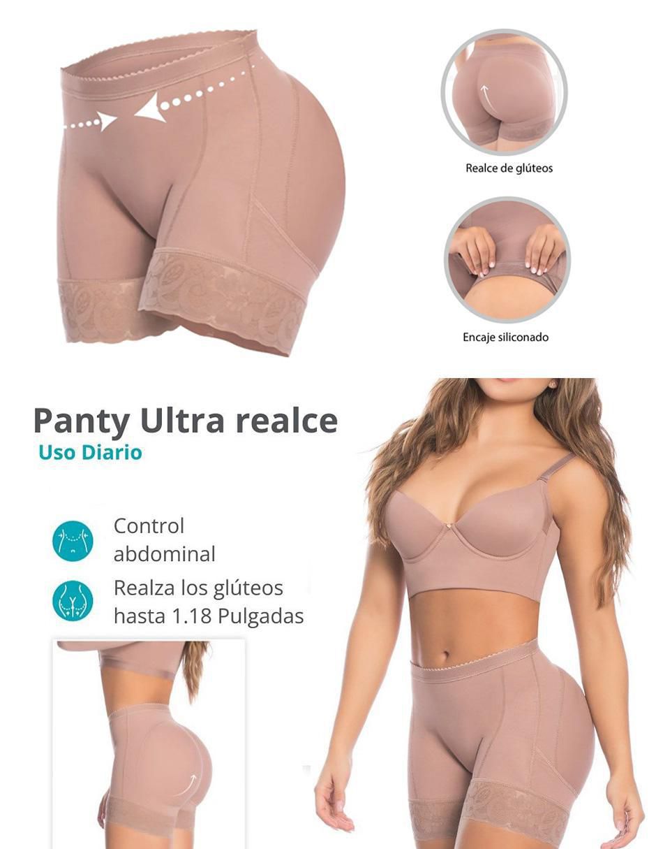 Faja tipo panty con compresión alta para mujer