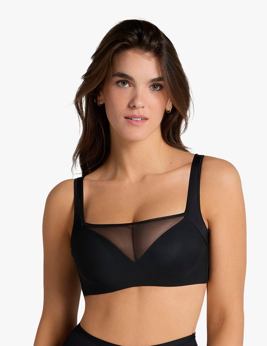 T-shirt bra con copa para mujer 1