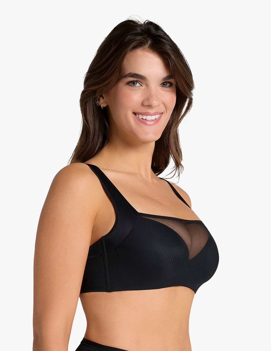 T-shirt bra con copa para mujer 2
