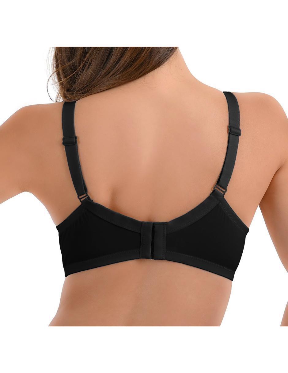 Brassiere copa doble push up seamless para mujer 4