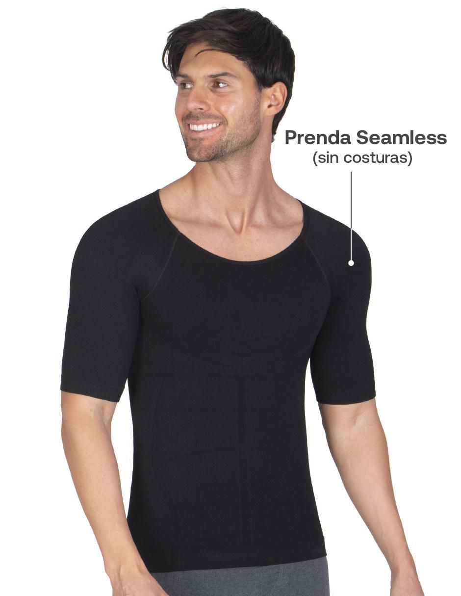 Camiseta tipo faja con compresión media para hombre 3