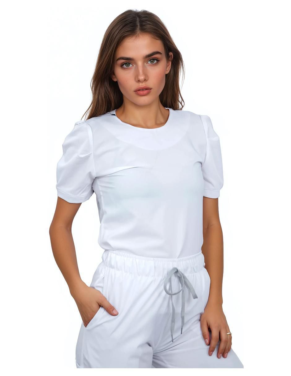 Pijama quirúrgica estilo relajado para mujer 2