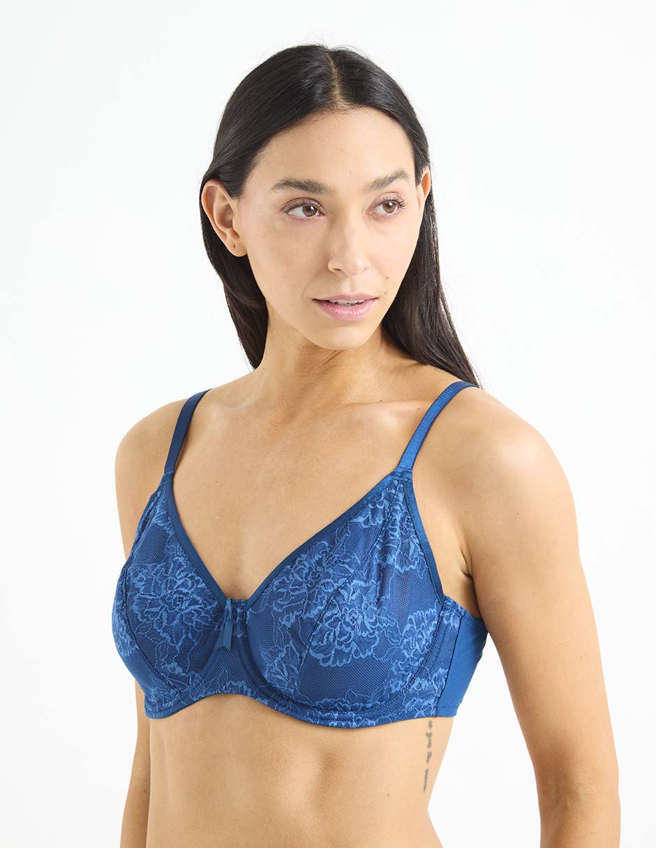 Brassiere balconette copa con copa para mujer 6