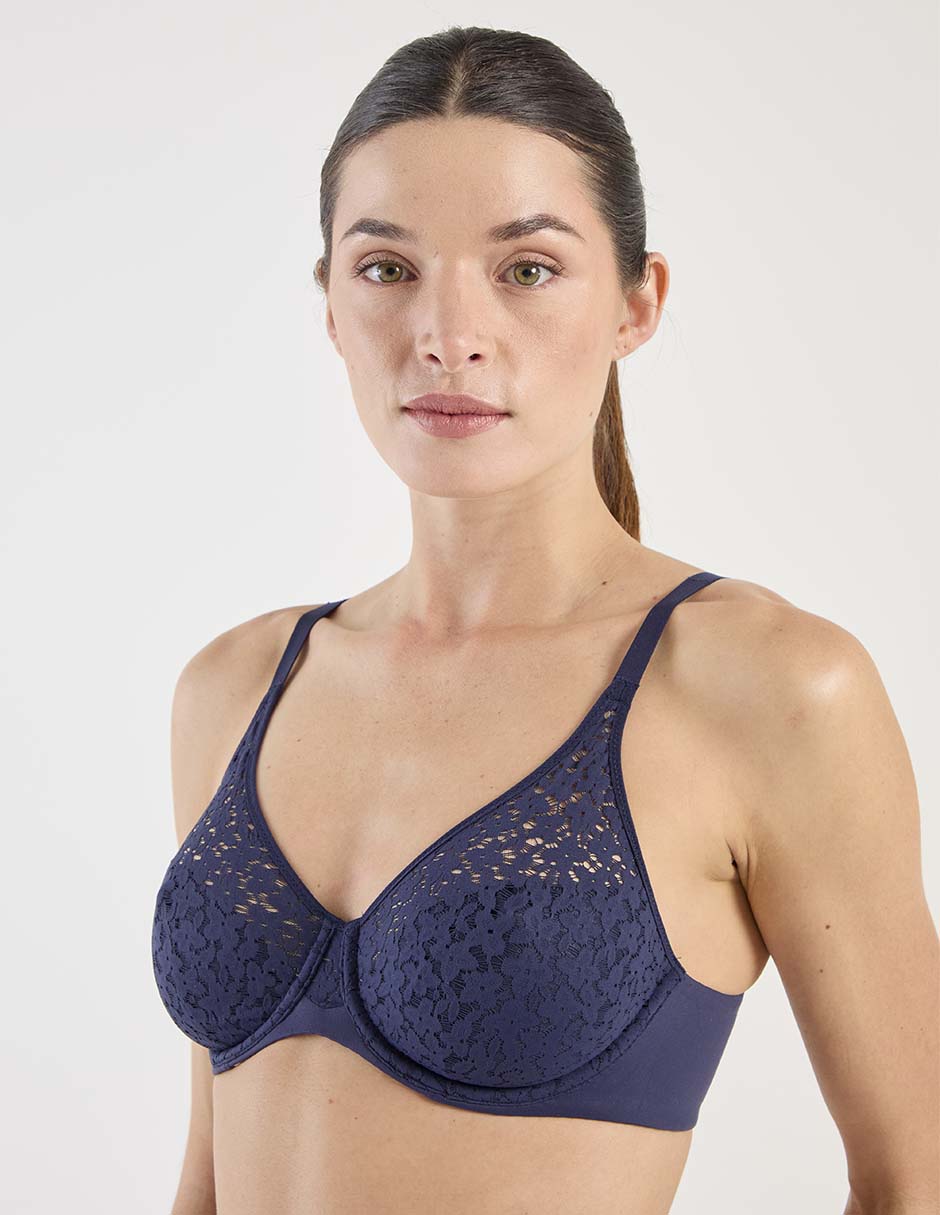 Brassiere balconette media copa para mujer 5