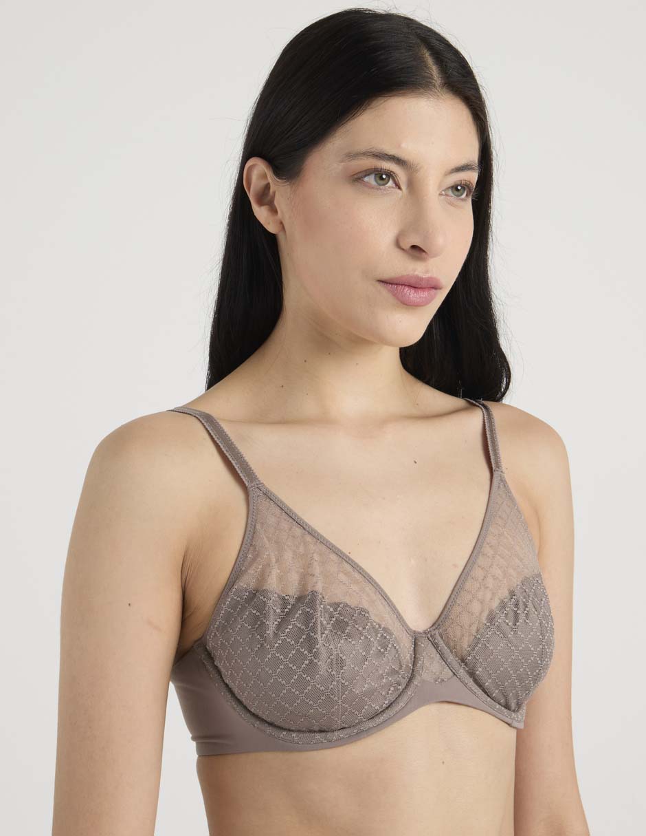 Brassiere triangle con copa para mujer 6
