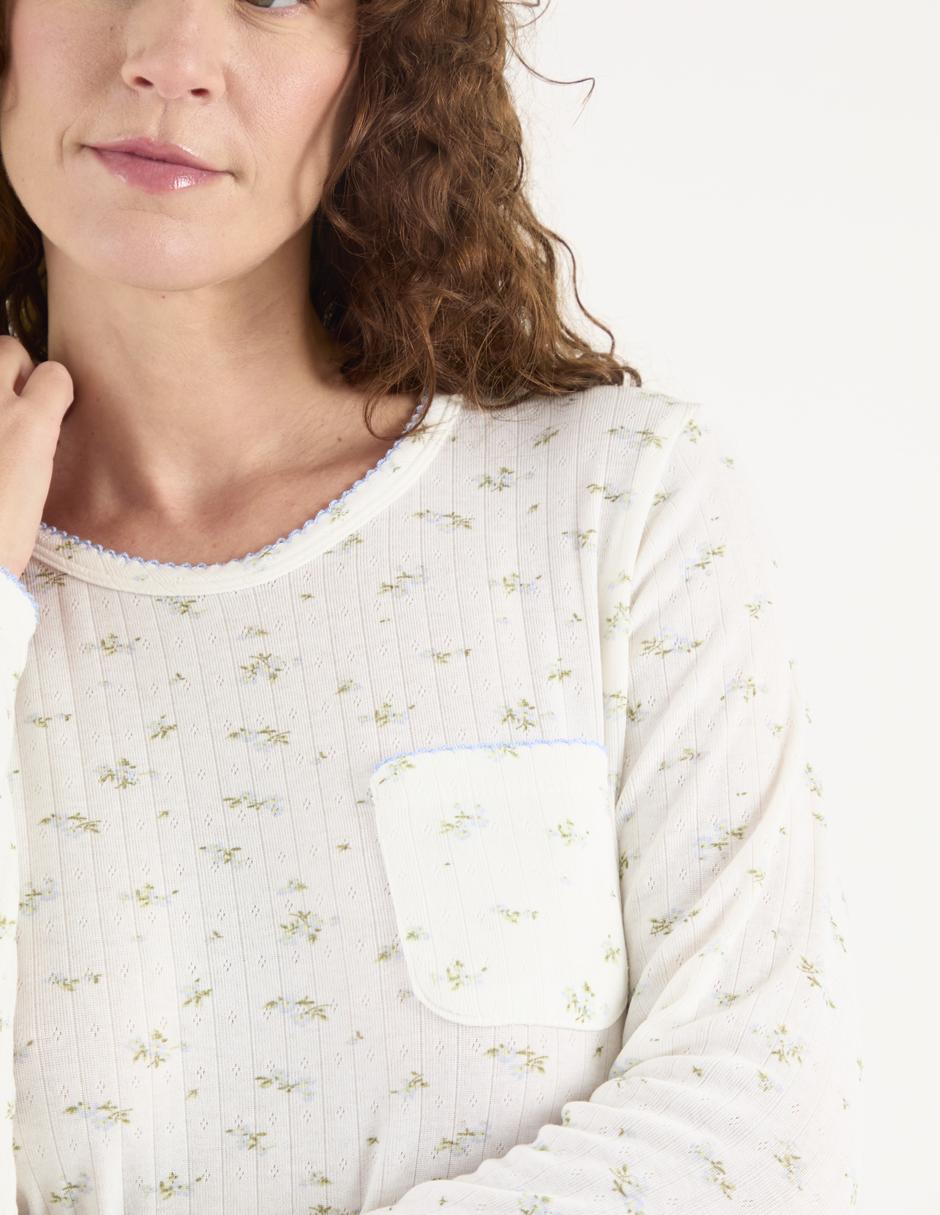 Camisón estampado floral 7