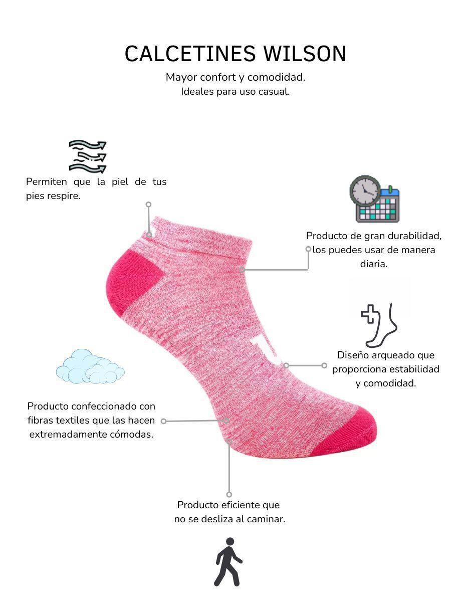 Calcetín comfort para mujer 12 pares 2