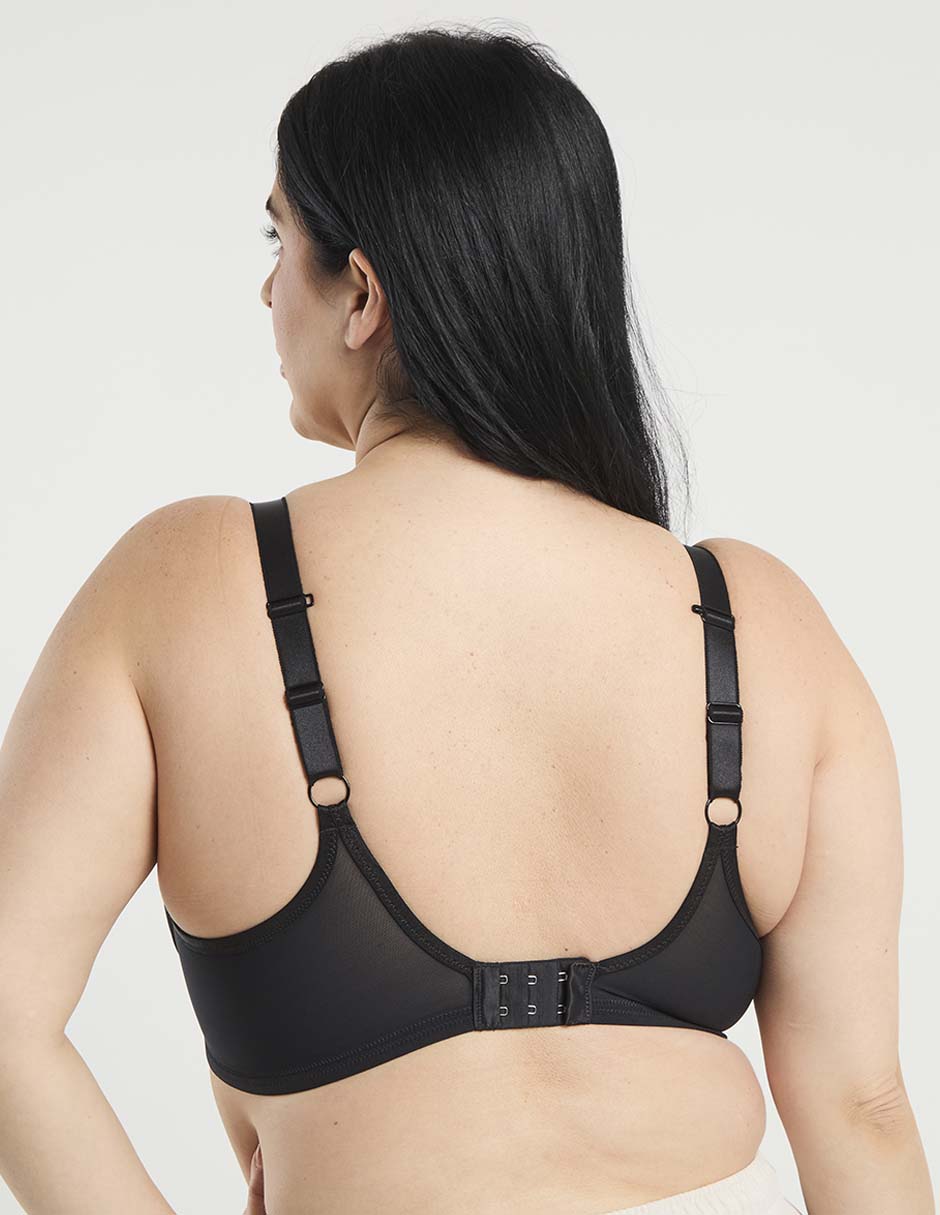 Brassiere demi copa preformada para mujer 6