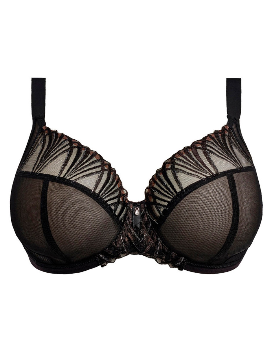 Brassiere demi copa preformada para mujer 5