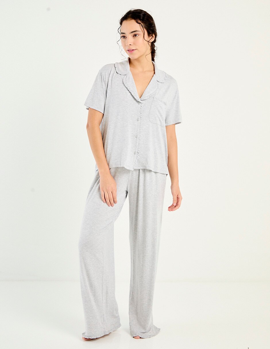 Pantalón pijama Aerie de algodón para mujer