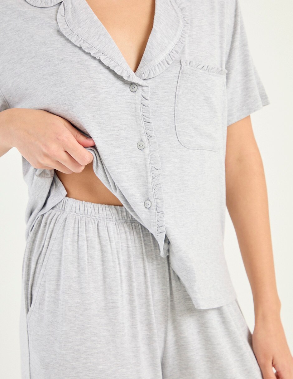 Pantalón pijama Aerie de algodón para mujer