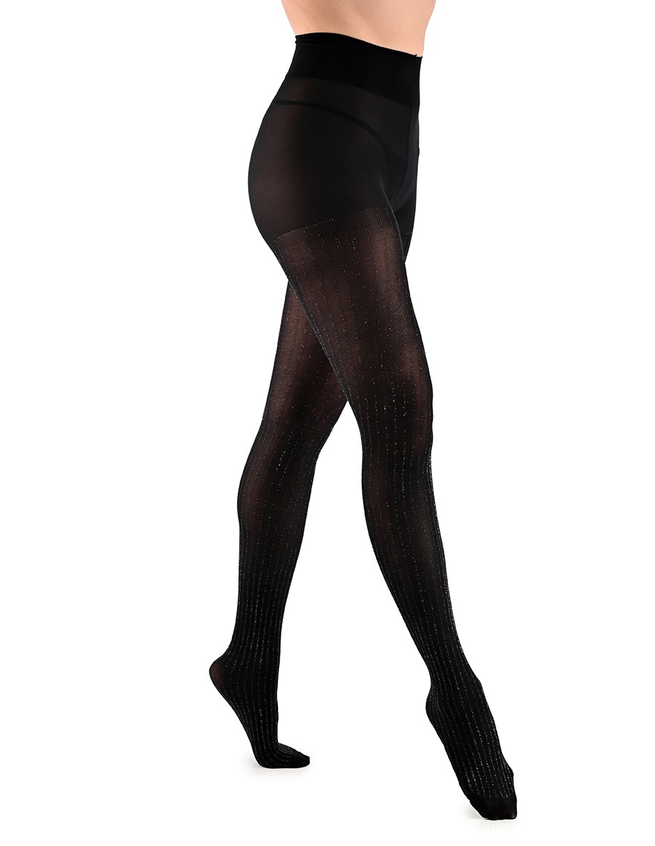 Pantimedias Fantasía estampado a rayas 6