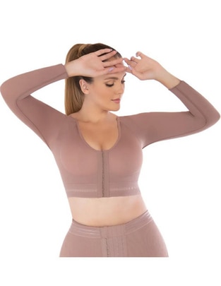 Faja tipo brassiere con compresión alta para mujer