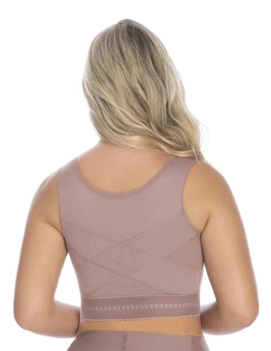Faja tipo brassiere con compresión alta para mujer